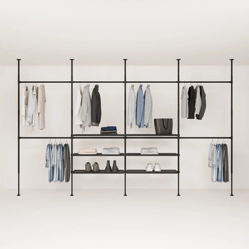 LOFT 4 METAL – 6 półek w środku