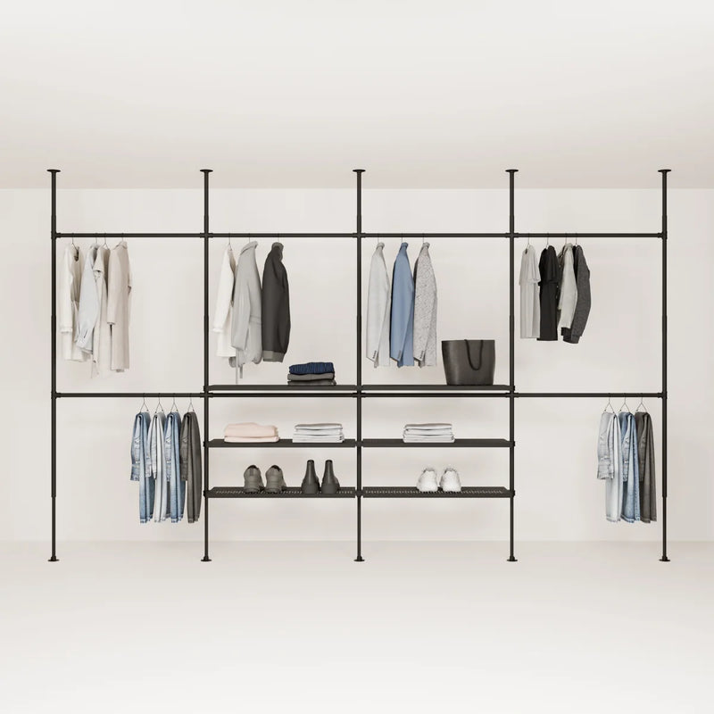 LOFT 4 METAL – 6 półek w środku