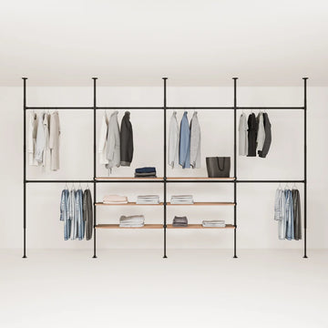 LOFT 4 OAK – 6 półek w środku