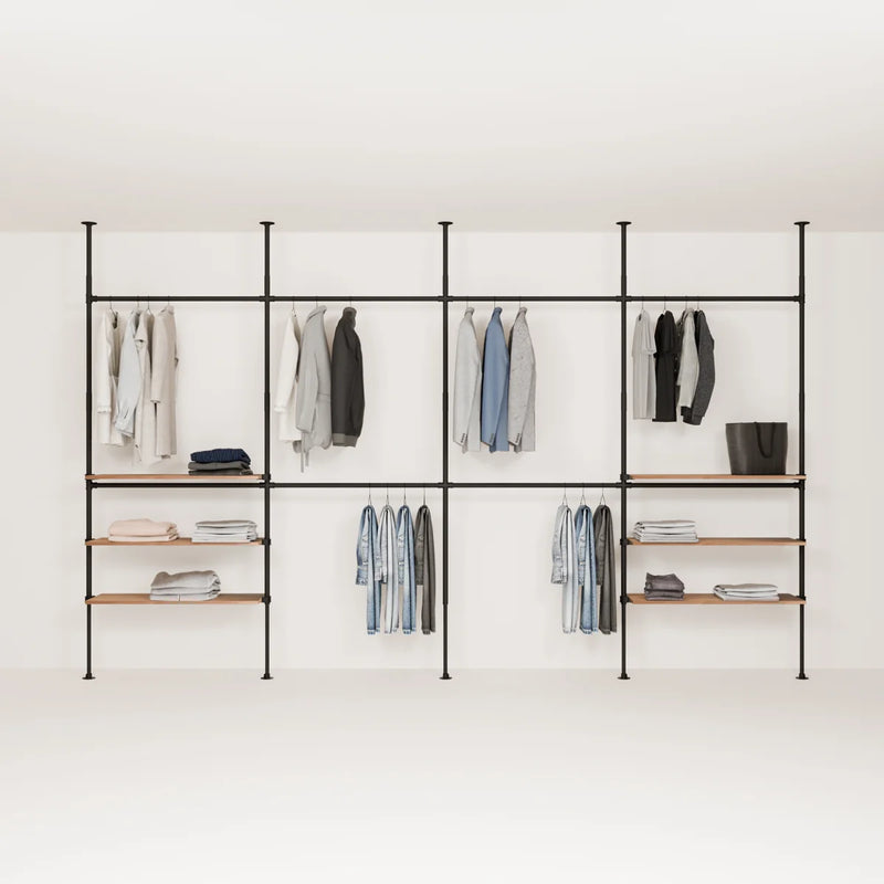 LOFT 4 OAK – 6 półek zewnętrznych