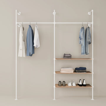 KIM 2 OAK – 3 półki | biały