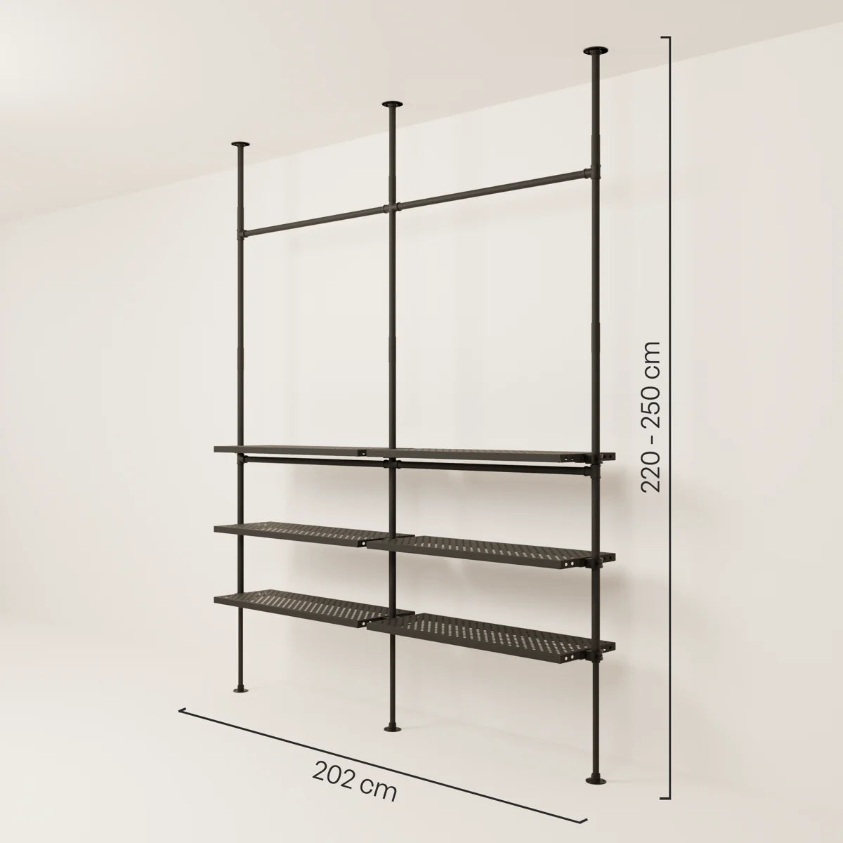 LOFT 2 METAL – 6 półek