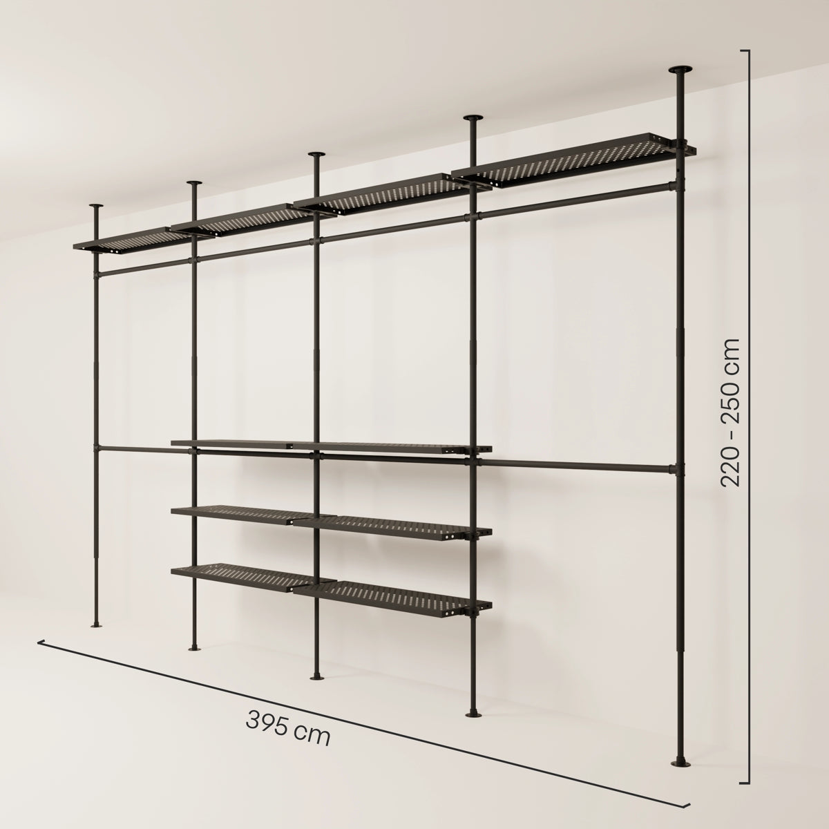 LOFT 4 METAL – 10 shelves