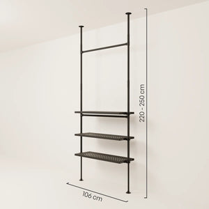 LOFT 1 METAL – 3 półek