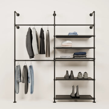 KIM DOUBLE 2 METAL – 5 shelves on the right