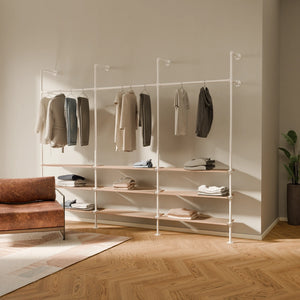 KIM 3 OAK – 9 półek | biały