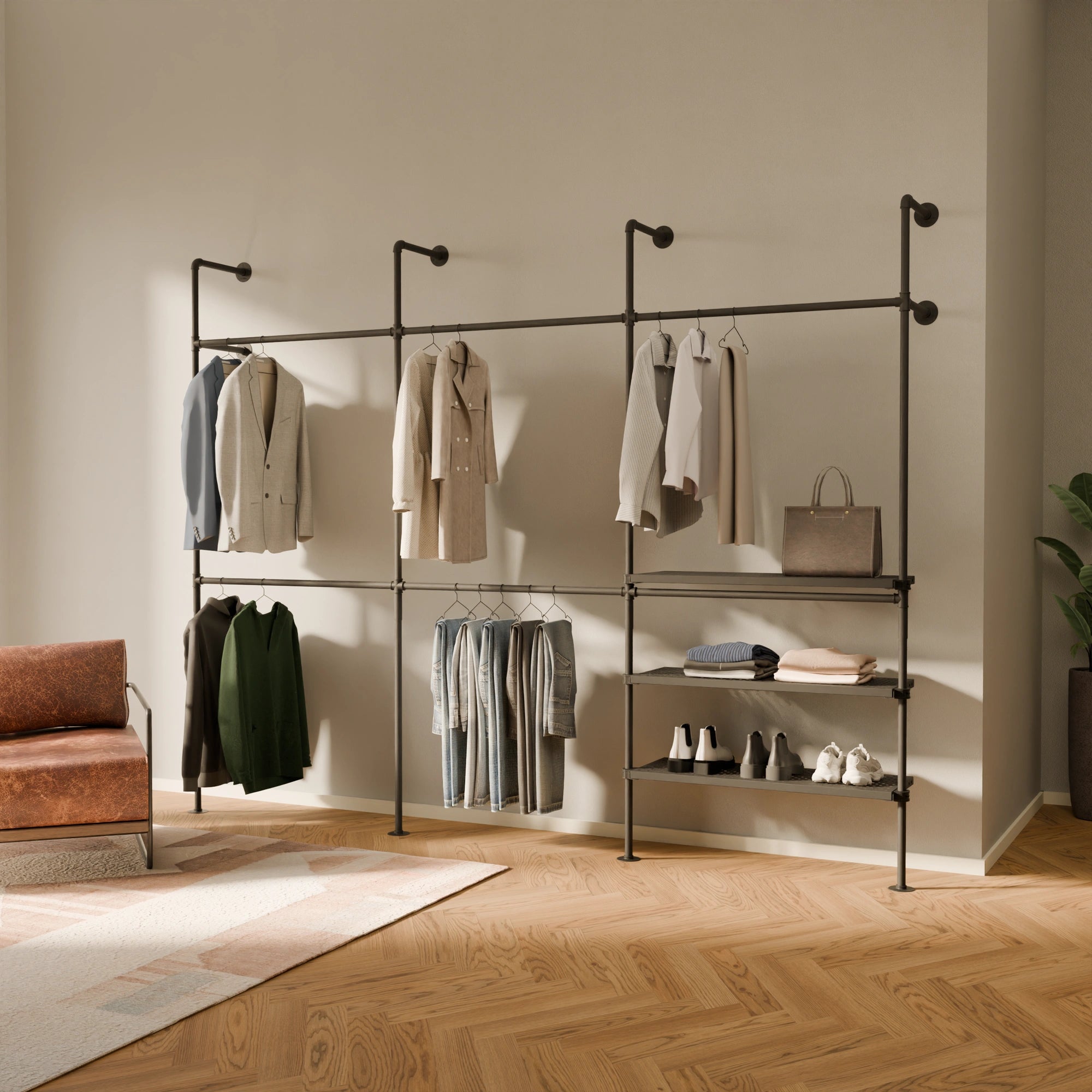 KIM DOUBLE 3 METAL – 3 shelves
