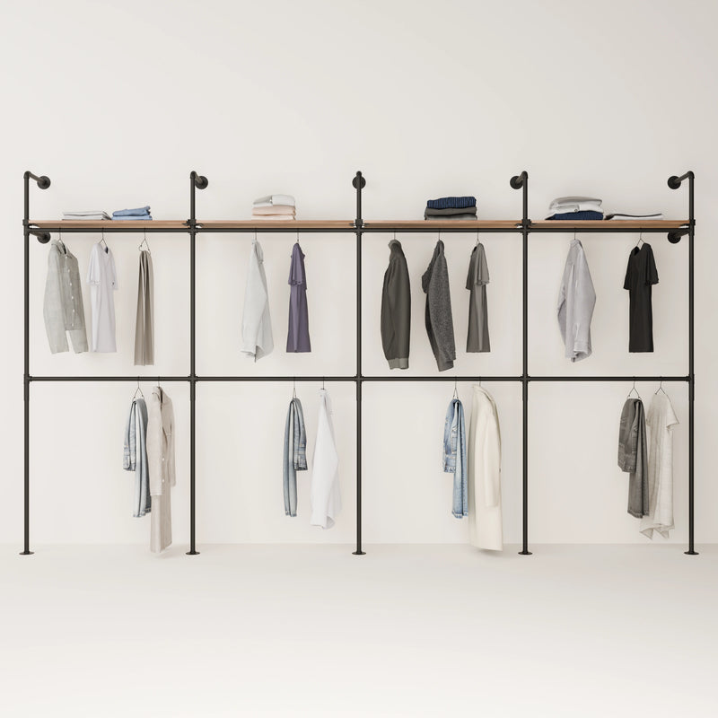 KIM DOUBLE 4 OAK –  4 półek