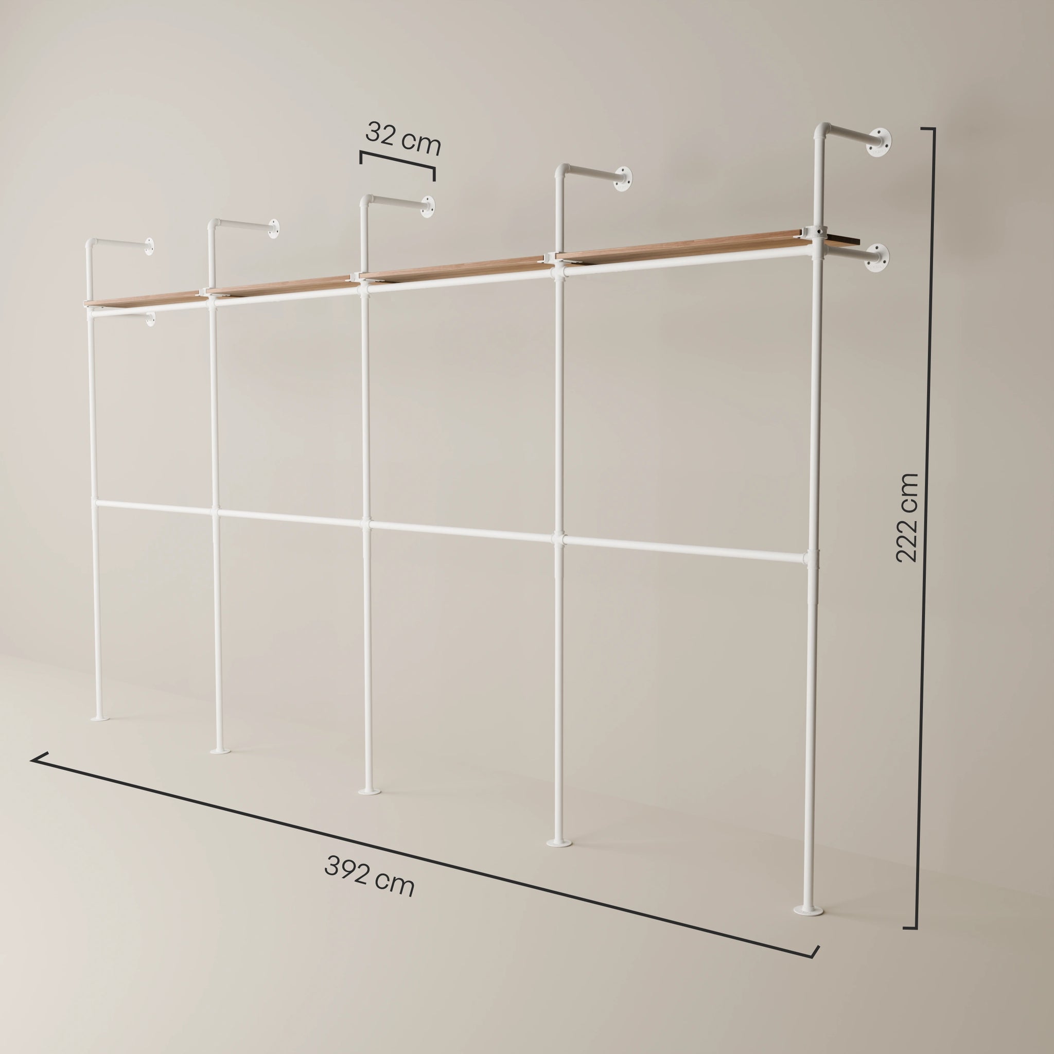 KIM DOUBLE 4 OAK – 4 półek