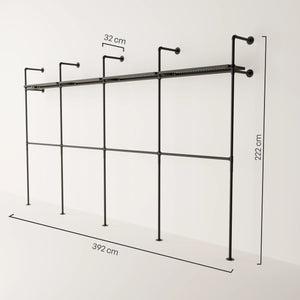 KIM DOUBLE 4 METAL – 4 shelves