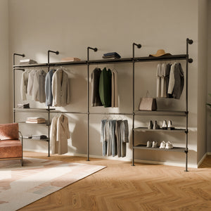 KIM DOUBLE 4 METAL – 10 shelves at the top