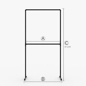 Made to measure – LAS – Garderobestativ Industrial | industrielt design | sorte rør